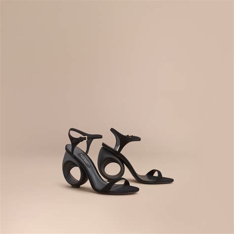 sandali burberry donna|Burberry Heeled Sandals for Women .